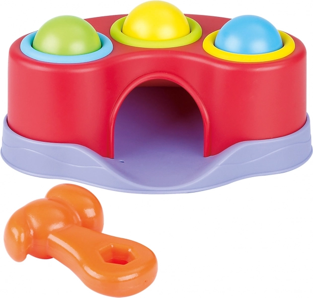Playgo Wieża kulkowa z młotkiem
