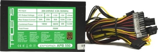 Wydajne i stabilne zasilanie 550 W
