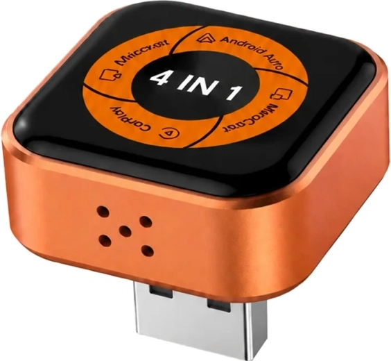 Carlinkit Mini Ultra 6 bezprzewodowy adapter 4 w 1 do Apple CarPlay i Android Auto
