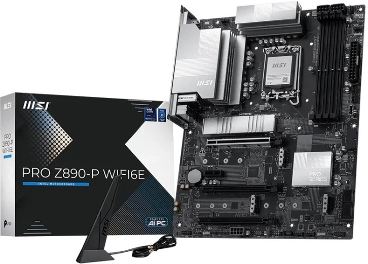 MSI Pro Z890-P WiFi 6E płyta główna ATX dla Intel LGA1851