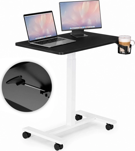 Mobilny stolik na laptop ModernHome z regulacją wysokości 70 × 48 cm