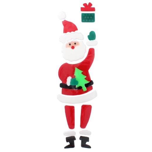 Magiczny Mikołaj na oknie w kilka chwil