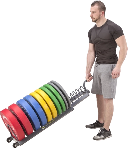 Łatwa mobilność dzięki kółkom i uchwytowi