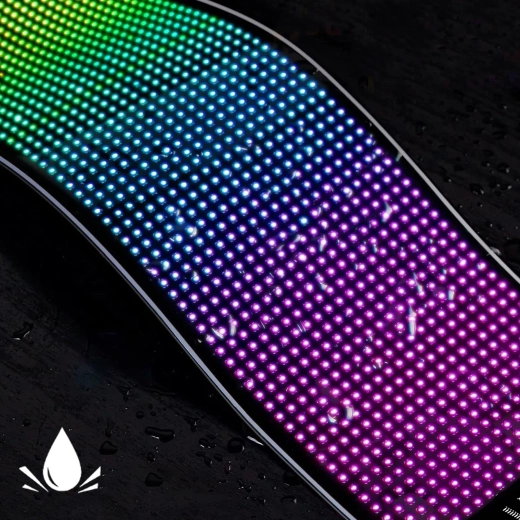 Elastyczna powierzchnia LED RGB