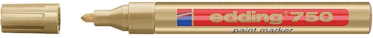 Marker lakowy Edding 750 złoty