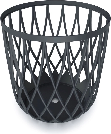 Uniwersalny ażurowy kosz UNIQUBO 44,7 cm – antracyt