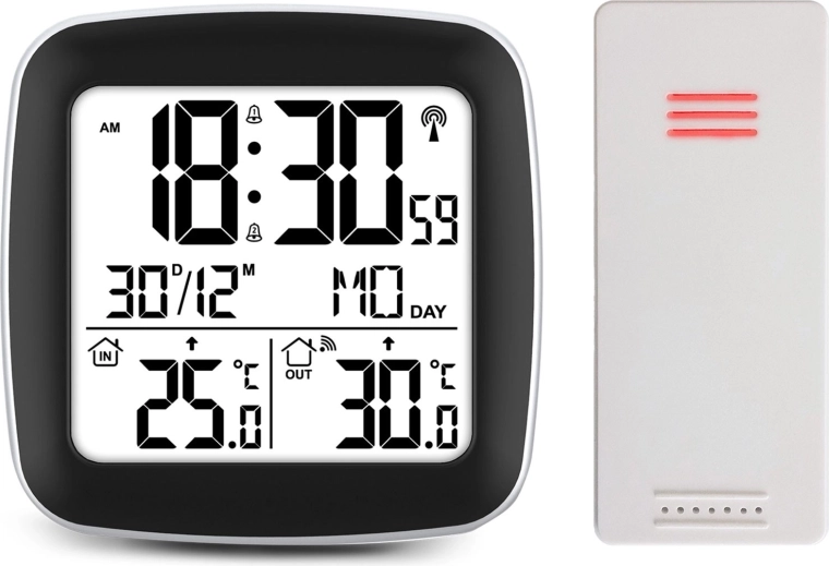 Bezprzewodowy pomiar wewnątrz i na zewnątrz