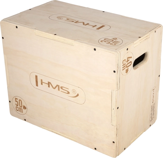 Plyometryczny box HMS DSC04 ze sklejki 50 × 40 × 30 cm