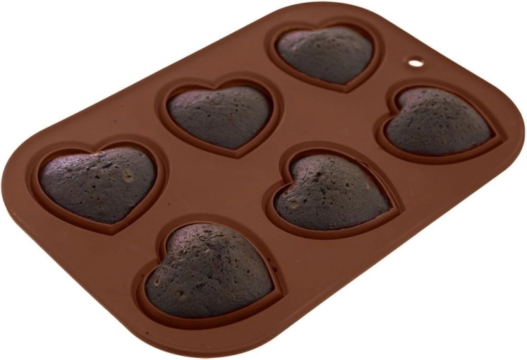 6 foremek w kształcie serca jednocześnie