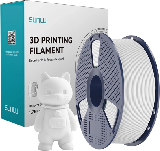 Filament Sunlu PLA Matte biały