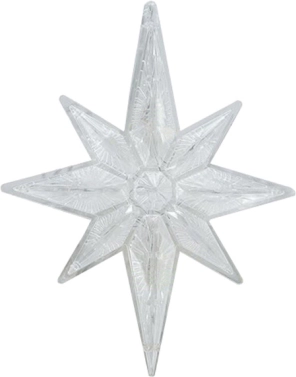 Kurtyna świetlna LED z gwiazdami, 138 diod LED, USB – Zimna biel