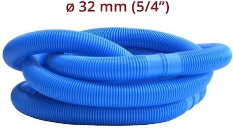 Wąż basenowy 32 mm (5/4") na metry – 1 m, niebieski