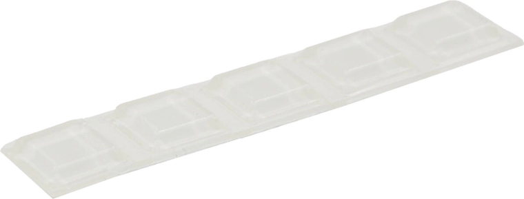 Samoprzylepny przezroczysty odbojnik kwadratowy 12,7 × 12,7 × 3 mm, zestaw 5 szt.