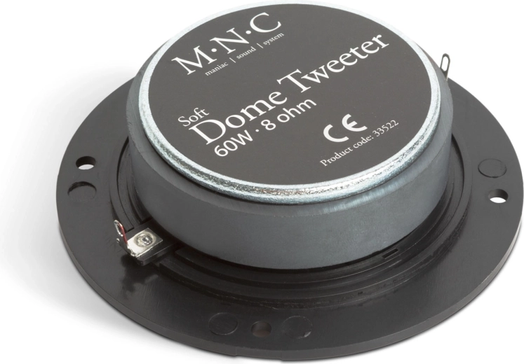 Moc 60 W i impedancja 8 omów