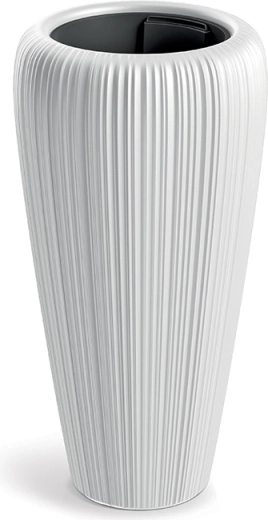 Doniczka Orobo biała 39,5 cm