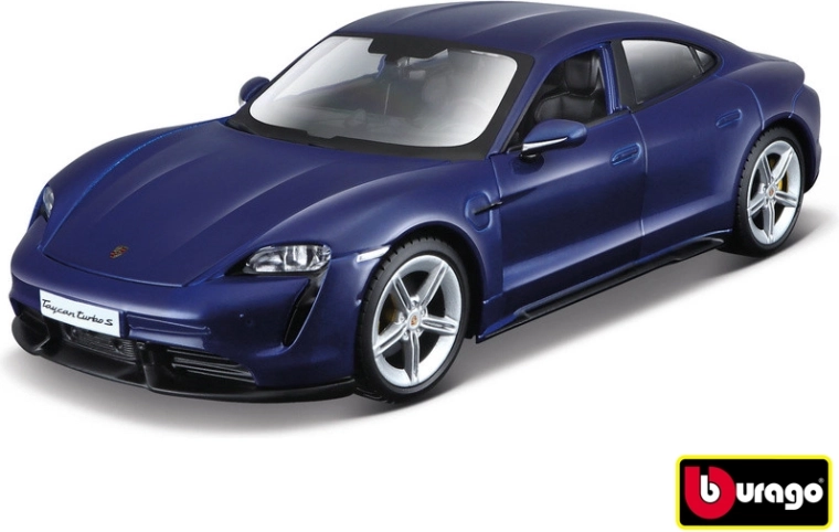 Bburago Porsche Taycan Turbo w skali 1:24