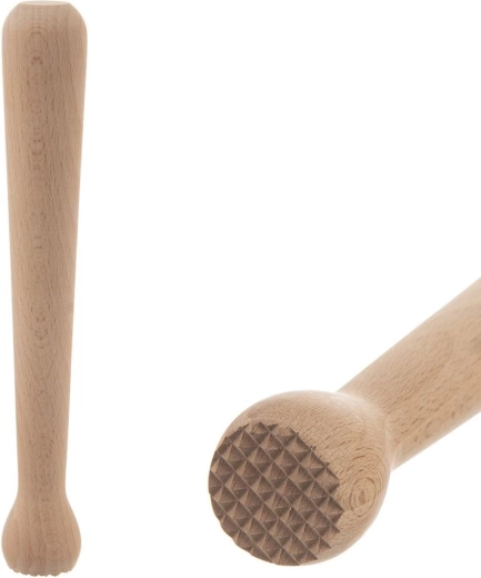 Drewniany muddler barmański Orion 22 cm