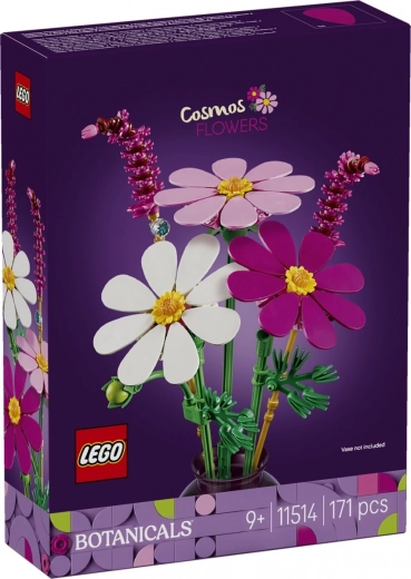 LEGO Botanicals kosmosy – zestaw klocków kwiatów