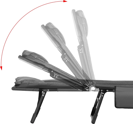 Regulowane oparcie do relaksu