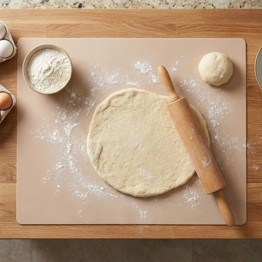 Nieprzywierająca powierzchnia do łatwego wałkowania ciasta