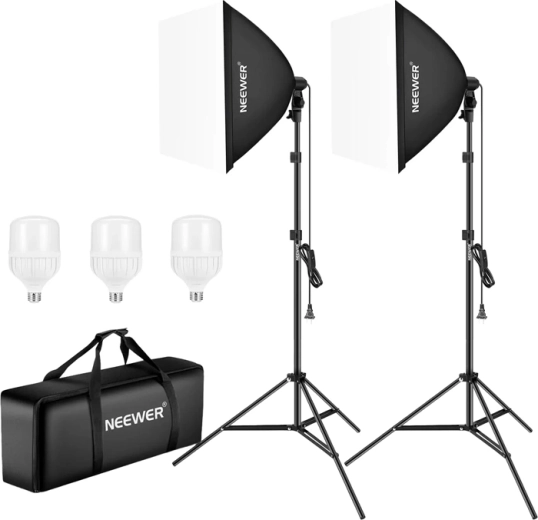 NEEWER NK200 studyjny zestaw oświetleniowy z softboxami