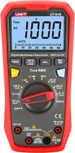 Cyfrowy multimetr Uni-T UT161B z True RMS