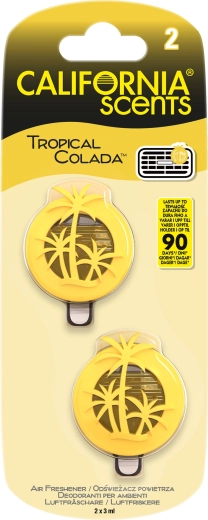 Odświeżacz do auta California Scents Mini Diffuser Tropical Colada
