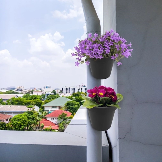 Stabilne mocowanie do rynny i rur