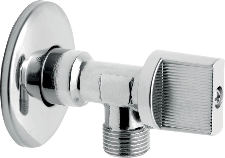 Zawór kątowy bez filtra 1/2 x 3/8, chrom