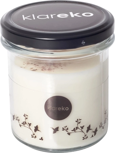 Szklany słoik wielokrotnego użytku z wieczkiem