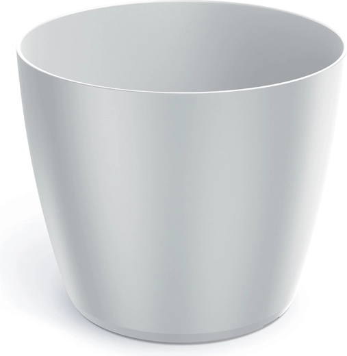 Plastowa doniczka Regula 15,8 cm biała