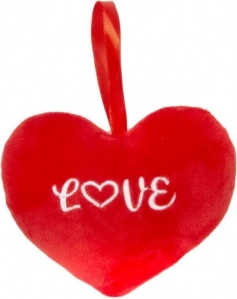 Pluszowe walentynkowe serce 13 cm