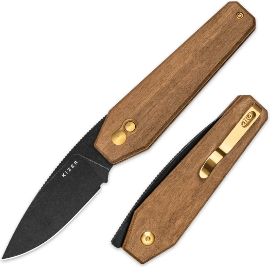 Button lock, front flipper i klips kieszonkowy do EDC