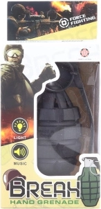 Plastowy granat bateryjny z dźwiękiem