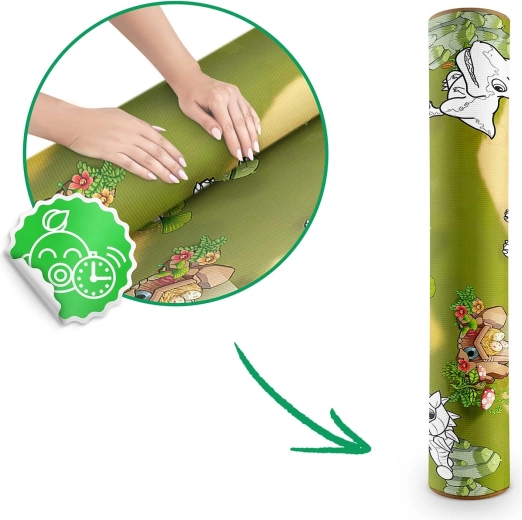 Rolowany design dla łatwego przechowywania i użycia gdziekolwiek