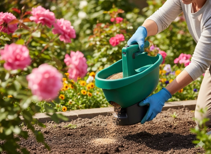 Szybka i wygodna praca na rabatach i trawniku