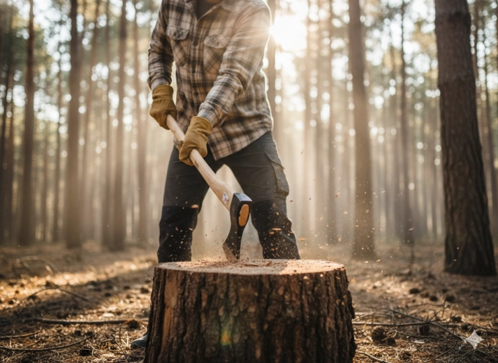 Wygodny jesionowy trzonek