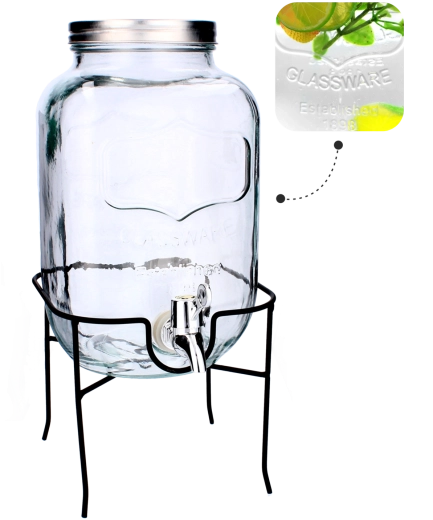 Wygodne nalewanie dzięki kranikowi