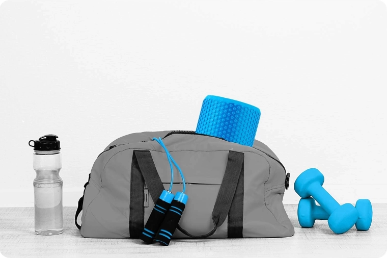 Kompaktowe wymiary w podróż i na siłownię