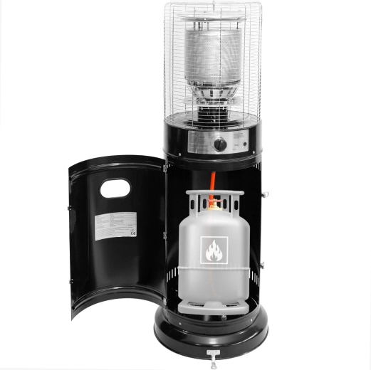 Bezpieczne miejsce na butlę i łatwa obsługa