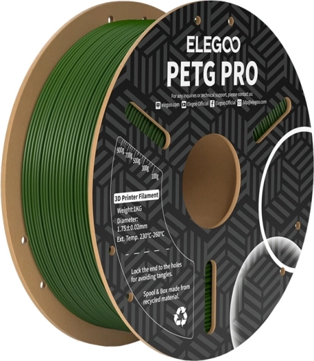 Filament ELEGOO PETG Pro oliwkowozielony
