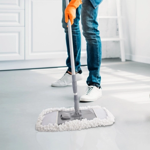 Płaska powierzchnia myjąca dla szybkiego i równomiernego czyszczenia