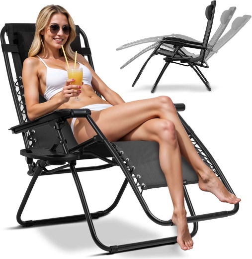 Pozycja zero gravity dla maksymalnego odprężenia