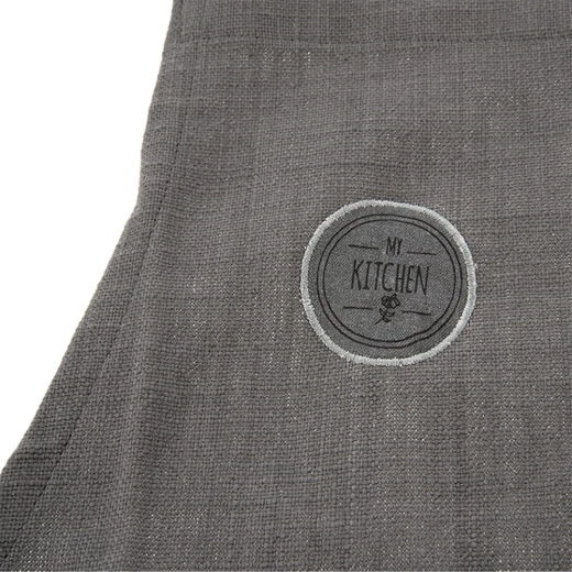 Wytrzymała 100% bawełna w eleganckiej szarości