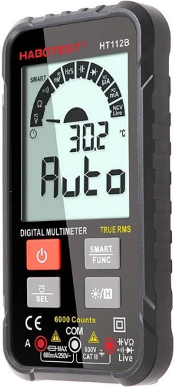 True rms cyfrowy multimetr habotest ht112b