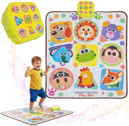 Interaktywna taneczno-muzyczna mata dla dzieci ISO Trade 82 × 65 cm
