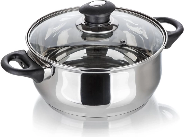 Wytrzymała konstrukcja ze stali nierdzewnej na wysoki połysk