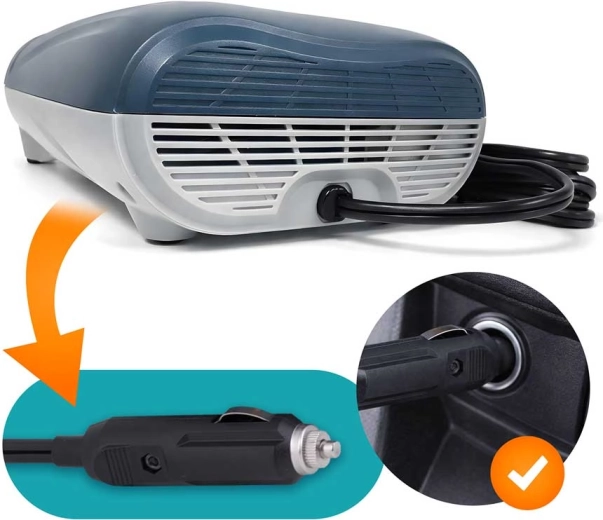 Zasilanie z gniazda 12 V w aucie i funkcja wypompowywania