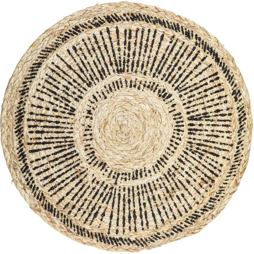 Naturalna podkładka na stół Sun, średnica 38 cm