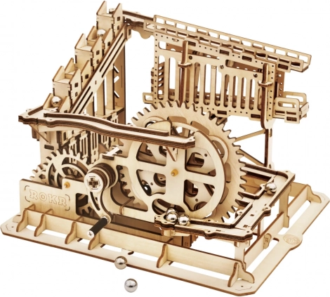 ROBOTIME ROKR 3D drewniane puzzle – tor kulkowy Squad, 239 elementów